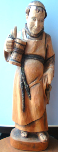 Großer handgeschnitzter - großer,