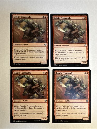 Mtg jumpstart goblin - 4x,