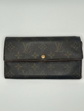 Louis Vuitton Vintage Wallet Monogram Canvas Porte Trésor Geldbörse Portmonee 