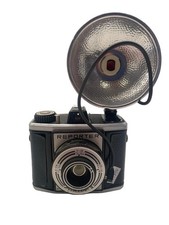 Reporter Kamera Junior II mit Blitz Duo Luxe 1955
