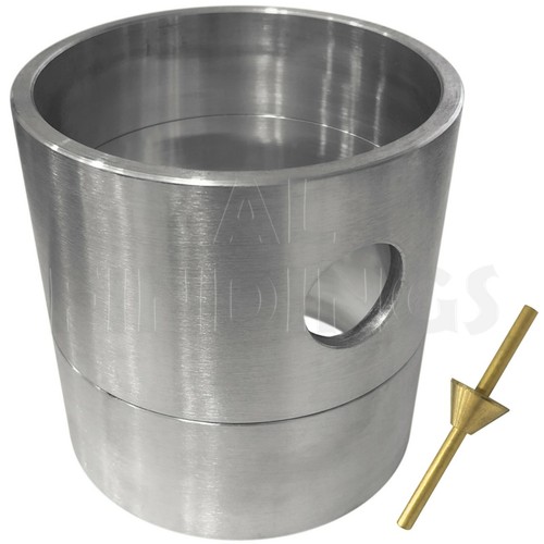 100mm sandgussform aluminium - 100mm,