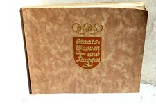 3585b AURELIA Zigarettenbilder Album Staats-Wappen und Flaggen 1936 cards flags