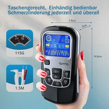 Digital TENS/EMS Reizstromgerät Schmerzlinderung, Muskelstimulation & Akupunktur