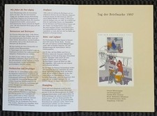 Briefmarkenblock tag der - briefmarkenblock,