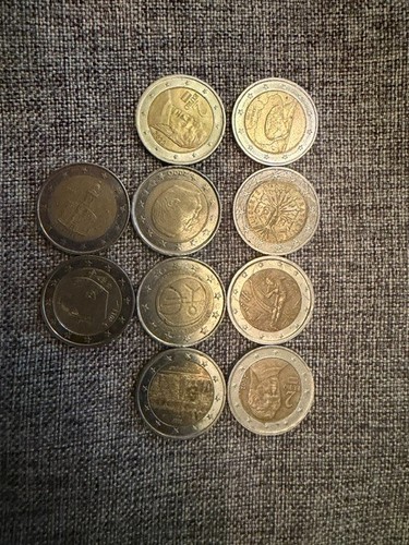 Euro münzen insgesamt - 2, 50