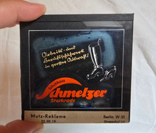 ***Alte Kinowerbung Antik Glas