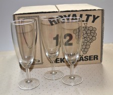 ** Set 12 Sektgläser 0,1 l, Royalty **