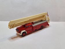 Feuerwehr Preiser Magirus Eckhauber Gelenkmast Löscharm Frankfurt