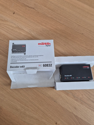 Märklin decoder m83 60832 - märklin,