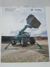 KRAMER Teleskoplader bis 9m Stapelhöhe Prospekt von 06/2017 ( 9642 )