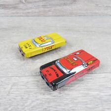 MARKE ? - Tin Toy cars 2 Blech Autos - Länge = ca. 6 cm - #AN58493