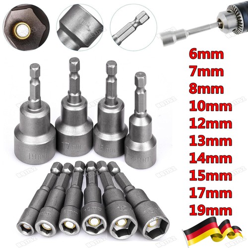 Stecknuss bit teilig - bit, 10-teilig