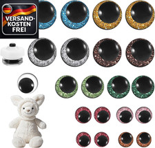 Glitzer Sicherheitsaugen