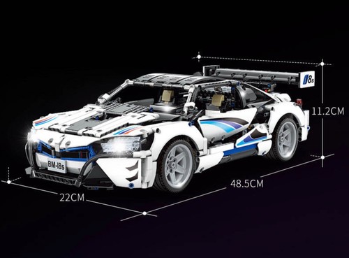 Bmw i8s technic modell - technic, 1:10