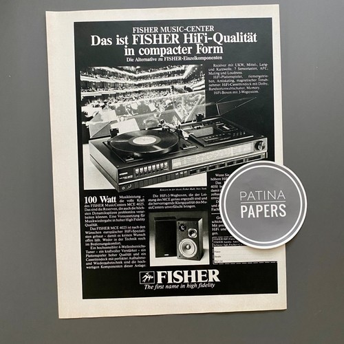 1978 fisher musiccenter hifi - fisher,