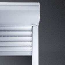 Vorbaurolladen viertelrund auf