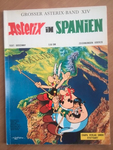 Asterix spanien 1973 - asterix,
