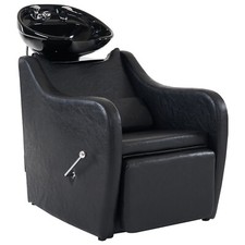 Barberpub Friseurwaschbecken Friseur Waschplatz Rückwärtswaschsessel 9090BK