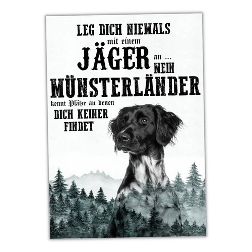 Schild münsterländer dog - schild,