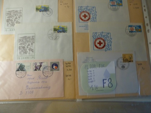 Ddr ersttagsbriefe fdc - 12,