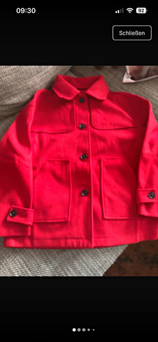 Shein damen jacke rot - jacke, kurz