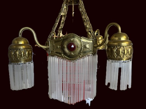 Antiker jugendstil luster - jugendstil,