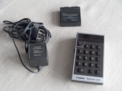 Canon palmtronic 10 - canon, le-10