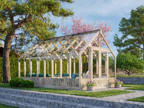 Gewächshaus gartenhaus - gewächshaus,