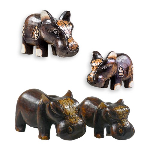 Happy hippo nilpferd - hippo,