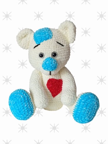 Großer teddybär chenille - großer,