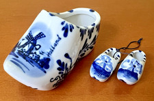 2 Vintage Delfter Blau Keramik