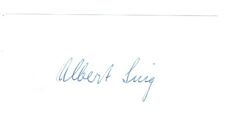 Albert sing 10x7cm - †,