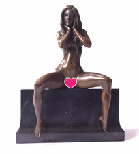 BRONZE SKULPTUR FIGUR EROTIK