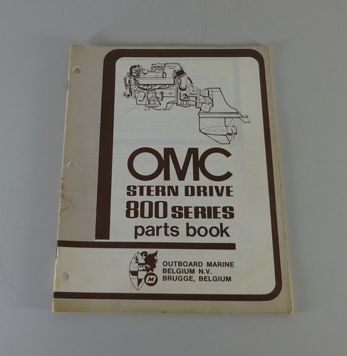 Parts catalog omc - parts, stern