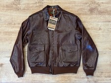 Eastman Leather Clothing A-2 Fliegerjacke Lederjacke Pilotenjacke, US 42, NEU