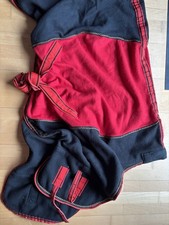 Abschwitzdecke 115cm in rot