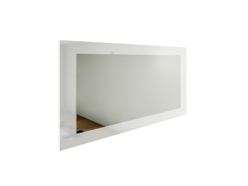 Spiegel weiß 89x45 - cm, mit