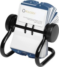 Rolodex rollkartei schwarz - rolodex,