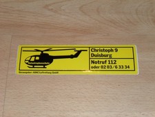 ADAC Luftrettung Aufkleber
