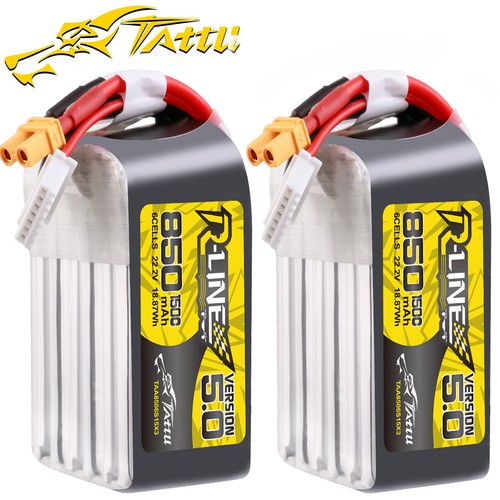 Tattu 850mah 150c 6s - 2x,