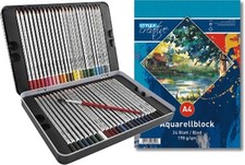 48 Aquarell Buntstifte +