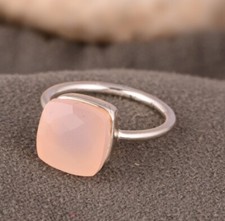 Cushion Cut Rose Quartz