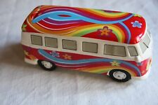 Original Volkswagen VW T1 Bulli Hippi Keramik Spardose rot