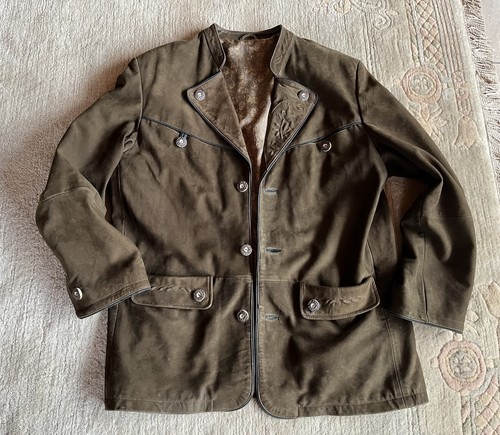 Wildleder trachtenjacke - wildleder,
