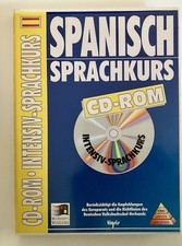 CD-ROM Spanisch Intensiv Sprachkurs, vintage – tigris Computer Bibliothek Verlag