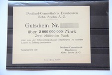 Blaubeuren, Portland Zement