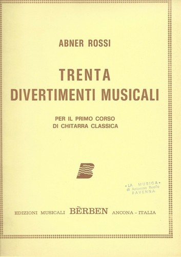 Abner rossi 30 musikspass - rossi,