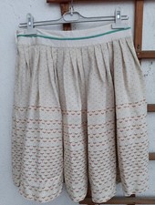 Damen Rock Seidenrock Vintage