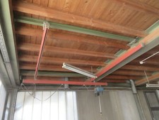 DEMAG KBK I Portalkran Kranhimmel Kran Kettenzug Kranbahn Hallenkran 125KG 3x3m 