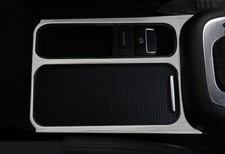 INNENRAUM ZUBEHÖR VW TIGUAN 5N 2007-2010 TUNING MITTELKONSOLE EDELSTAHL RAHMEN 